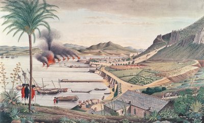 Gibraltar on the Morning After the Great Franco-Spanish Attack, 1783 by Thomas Davies